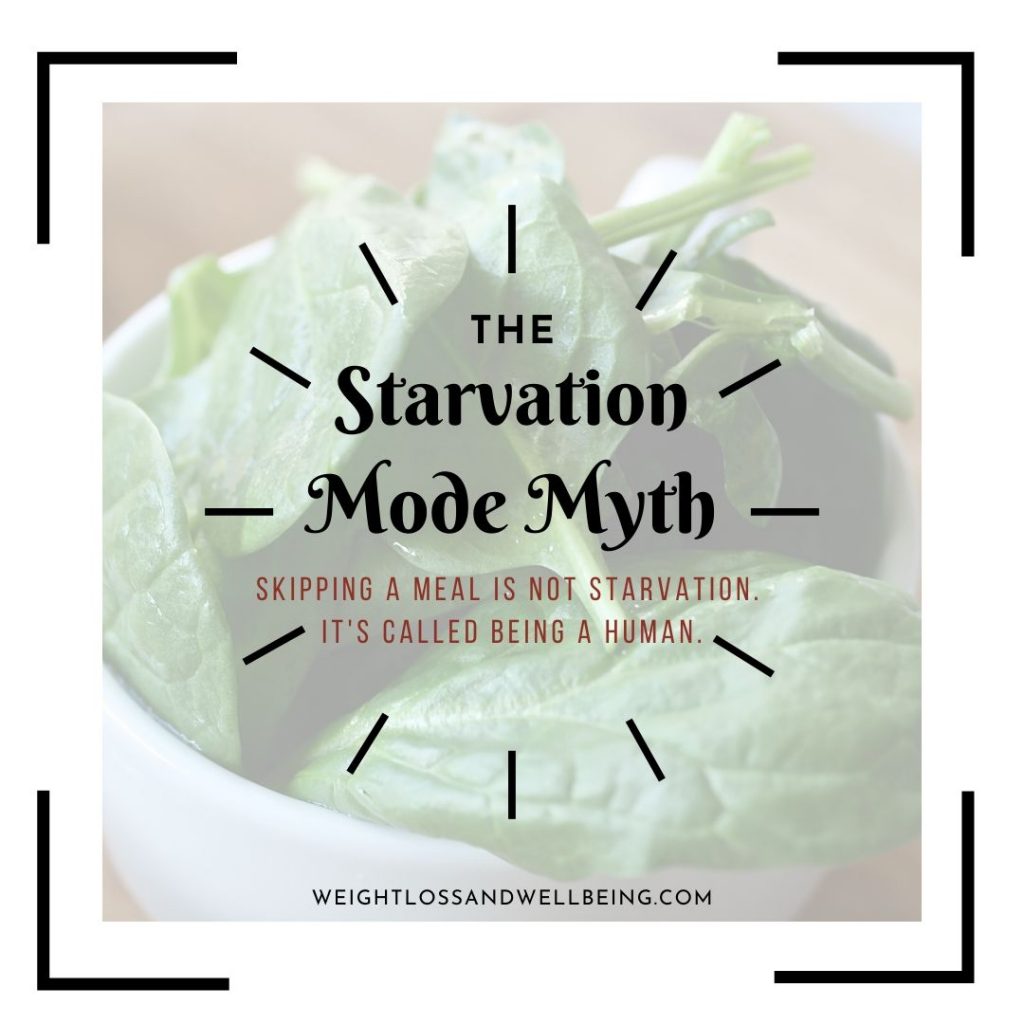 starvation mode myth