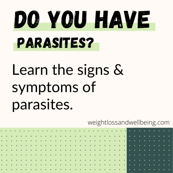 symptoms of parasites